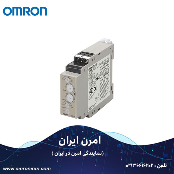 تایمر امرن(Omron) کد H3DK-F 24-240VACDC J' تایمر امرن(Omron) کد H3DK-F 24-240VACDC J'