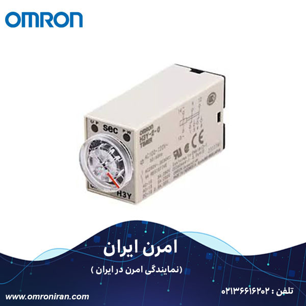 تایمر امرن(Omron) کد H3Y-4 AC100-120 10S h تایمر امرن(Omron) کد H3Y-4 AC100-120 10S h