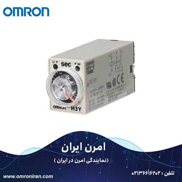 تایمر امرن(Omron) کد H3Y-2 AC200-230 60S h تایمر امرن(Omron) کد H3Y-2 AC200-230 60S h