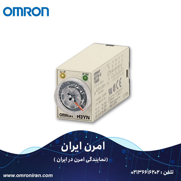 تایمر امرن(Omron) کد H3YN-4 AC24 h تایمر امرن(Omron) کد H3YN-4 AC24 h