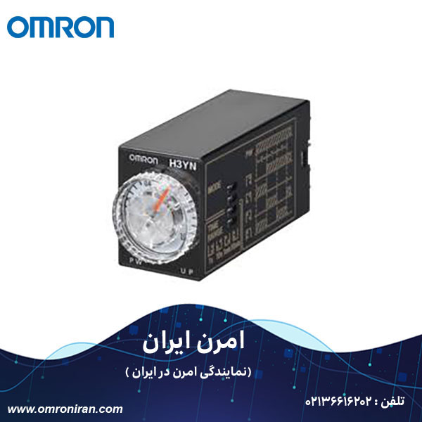 تایمر امرن(Omron) کد H3YN-4-B DC24 h تایمر امرن(Omron) کد H3YN-4-B DC24 h