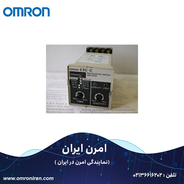 سنسور نوری امرن(Omron) کد E3C-C H سنسور نوری امرن(Omron) کد E3C-C H