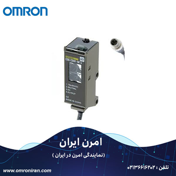 سنسور نوری امرن(Omron) کد E3S-CD61-M1J 0.3M H سنسور نوری امرن(Omron) کد E3S-CD61-M1J 0.3M H