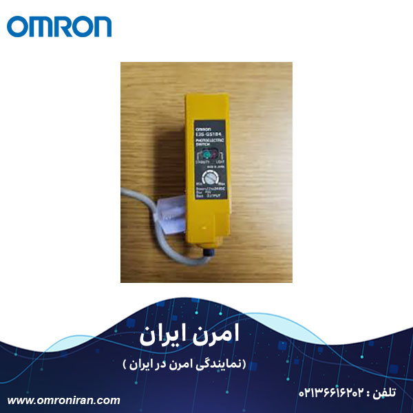سنسور نوری امرن(Omron) کد E3S-GS1B4 H سنسور نوری امرن(Omron) کد E3S-GS1B4 H