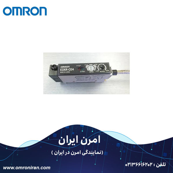 سنسور نوری امرن(Omron) کد E3XR-CE4 H سنسور نوری امرن(Omron) کد E3XR-CE4 H