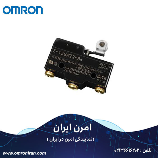 میکروسوئیچ امرن(Omron) کد Z-15GW22-B H میکروسوئیچ امرن(Omron) کد Z-15GW22-B H